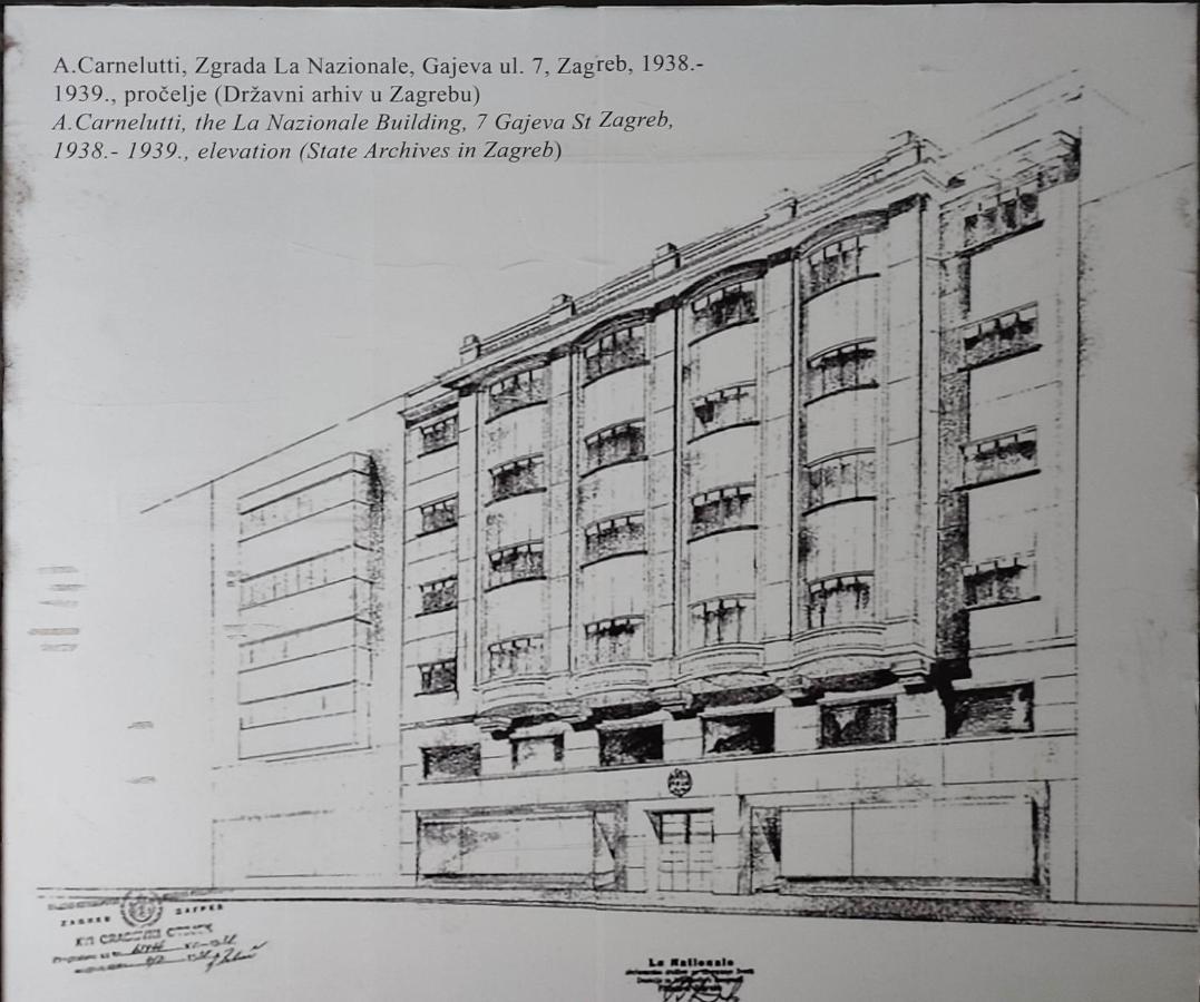 Studio Apartman Leon, Gajeva 7 زغرب المظهر الخارجي الصورة